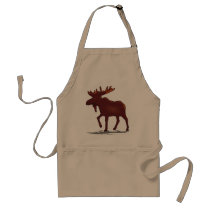 Moose Shirts and Gifts 129 Aprons