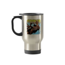 Moose Stainless Travel Mug
