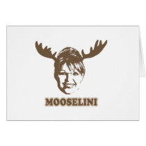 Mooselini Greeting Card