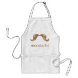 MOOstache Apron