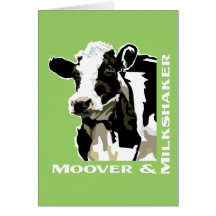 Moover Dairy Cow Card
