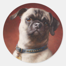 Mops Sticker