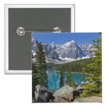 Moraine Lake, Canadian Rockies, Alberta, Canada Pin