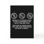 Morality and Religion cards