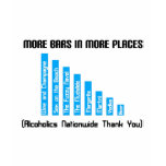 More Bars In More Places Funny Sexy Shirt Graphic!