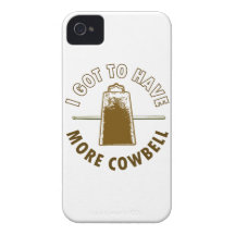 MORE COWBELL Case-Mate iPhone 4 CASE