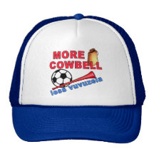 More Cowbell Less Vuvuzela Tshirts, Mugs Mesh Hat
