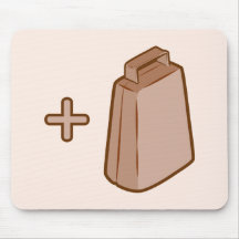 More Cowbell Mouse Mats
