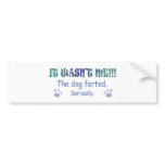More Dog Breed Names W/This Design bumper stickers