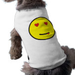 more in love smilie with love doggie shirt
