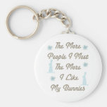 More Like My Bunnies Keychain