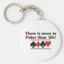 More to Poker Key Chain