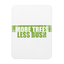 More trees less Bush Faded.png Flexible Magnets