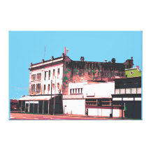 Moreton Rubber Works #25 Gallery Wrap Canvas