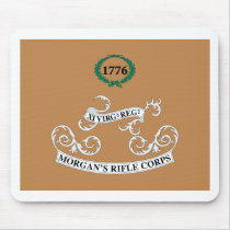 Morgan's Rifle Corps Flag T-Shirts Mouse Mat