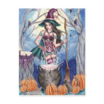 Morissa - Witch Postcard