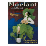 Morlant Champagne Vintage Drink Ad Art cards