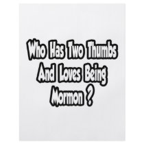 Mormon Pride Joke...Two Thumbs