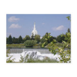 Mormon Temple at Idaho Falls, Idaho postcards