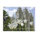 Mormon Temple, Salt Lake City, Utah Post Cards