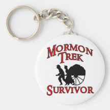 mormon trek survivor keychain