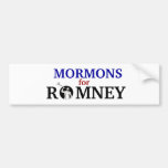 Mormons for Romney 2012 Bumper Stickers