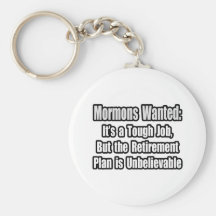 Mormons Wanted... Key Chains