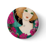 morning  beauty pinback buttons