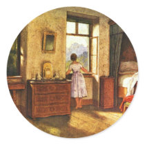 Morning By Schwind Moritz Von (Best Quality) Stickers