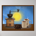 Morning Coffee poster posters