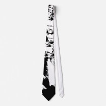 Morning Glory Abstract Tie