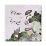 Morning Glory Clean Dirty Dishwasher Magnet