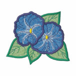 Morning Glory embroidered shirts