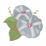 Morning Glory embroidered shirts
