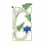 Morning Glory embroidered shirts