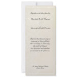 Morning Glory Hydrangea Wedding Invitation - Lilac