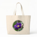 Morning Glory Jumbo Tote Bag
