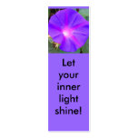 Morning Glory Mini Bookmarks business cards