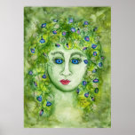 Morning Glory Nymph Poster posters