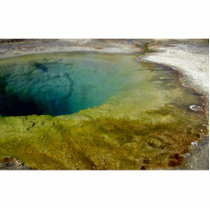 Morning Glory Pool, Upper Geyser Basin, Yellowston Photo Sculpture