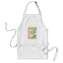 Morning Glory Seed Packet Apron