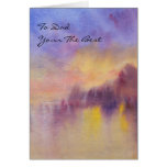 Morning Glory To Dad Your The Best Card