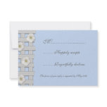 Morning Glory Trellis Wedding RSVP invitations