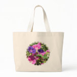 Morning Glory Vines Canvas Bag