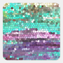 Morning Has Broken Square Stickers