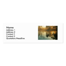 Morning Mist Business Card