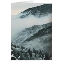 Morning Mist Greeting Card