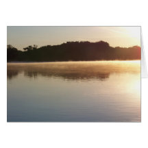 Morning Mist Greeting Card