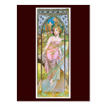 Morning, Mucha Postcards