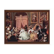 Morning Reception Of The Countess' By Hogarth Post Cards